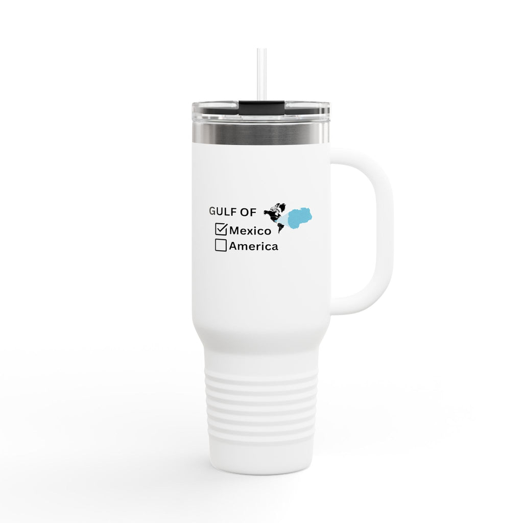 Gulf of Mexico Checkbox Insulated Travel Mug - 40oz
