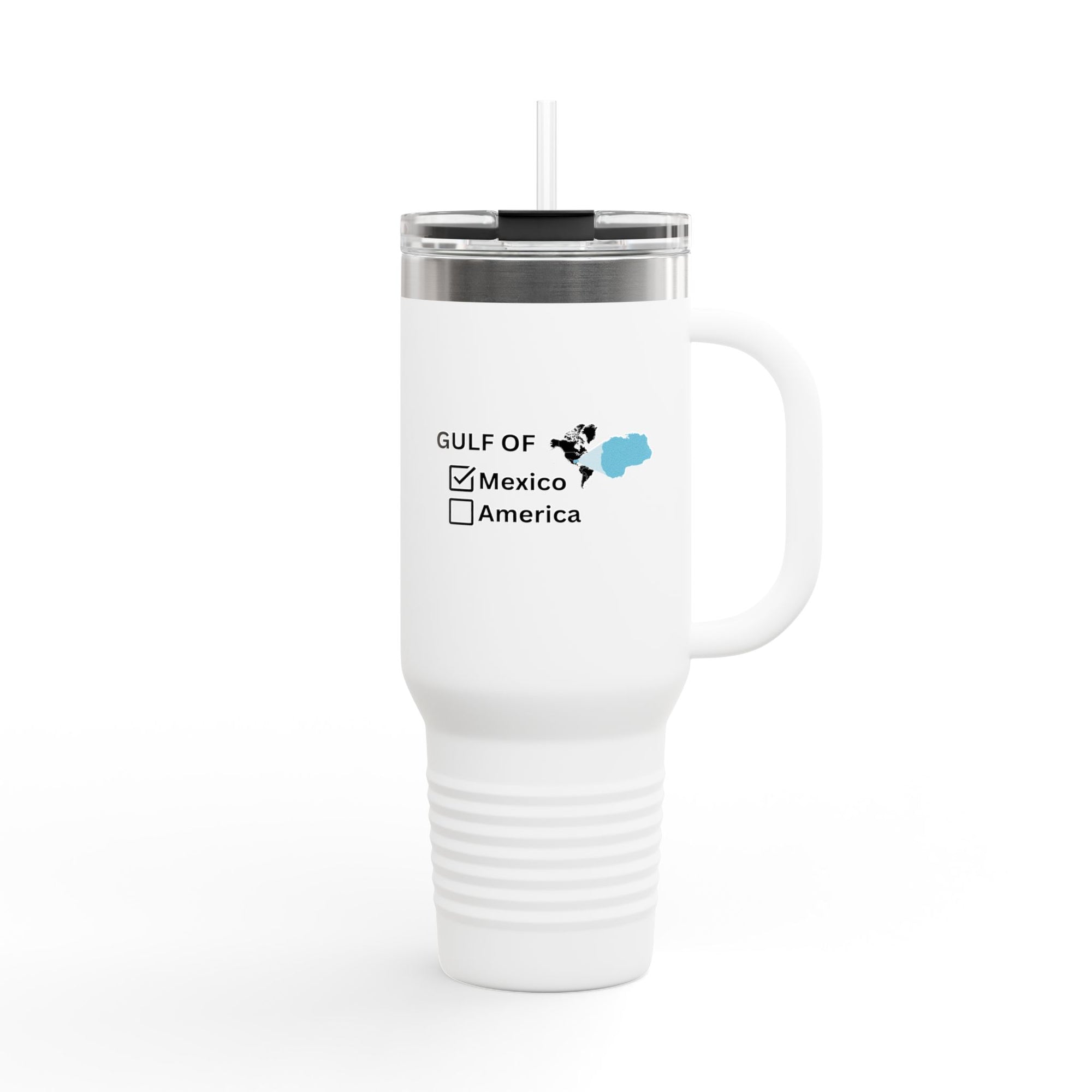 Gulf of Mexico Checkbox Insulated Travel Mug - 40oz