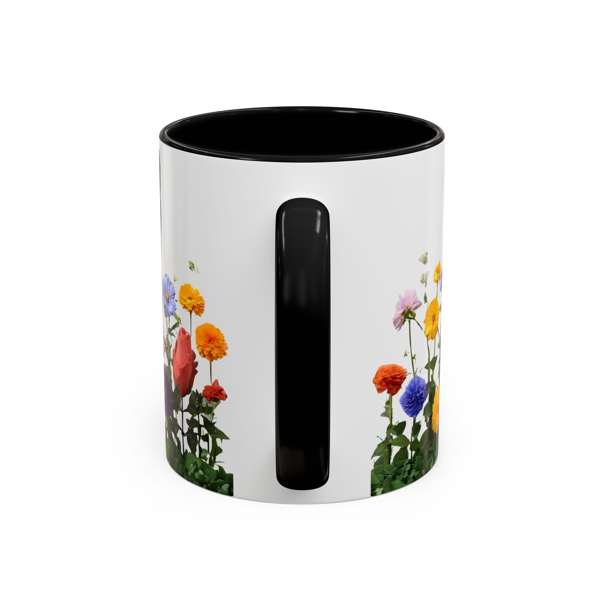 Floral Cats Coffee Mug - 11 oz/15 oz