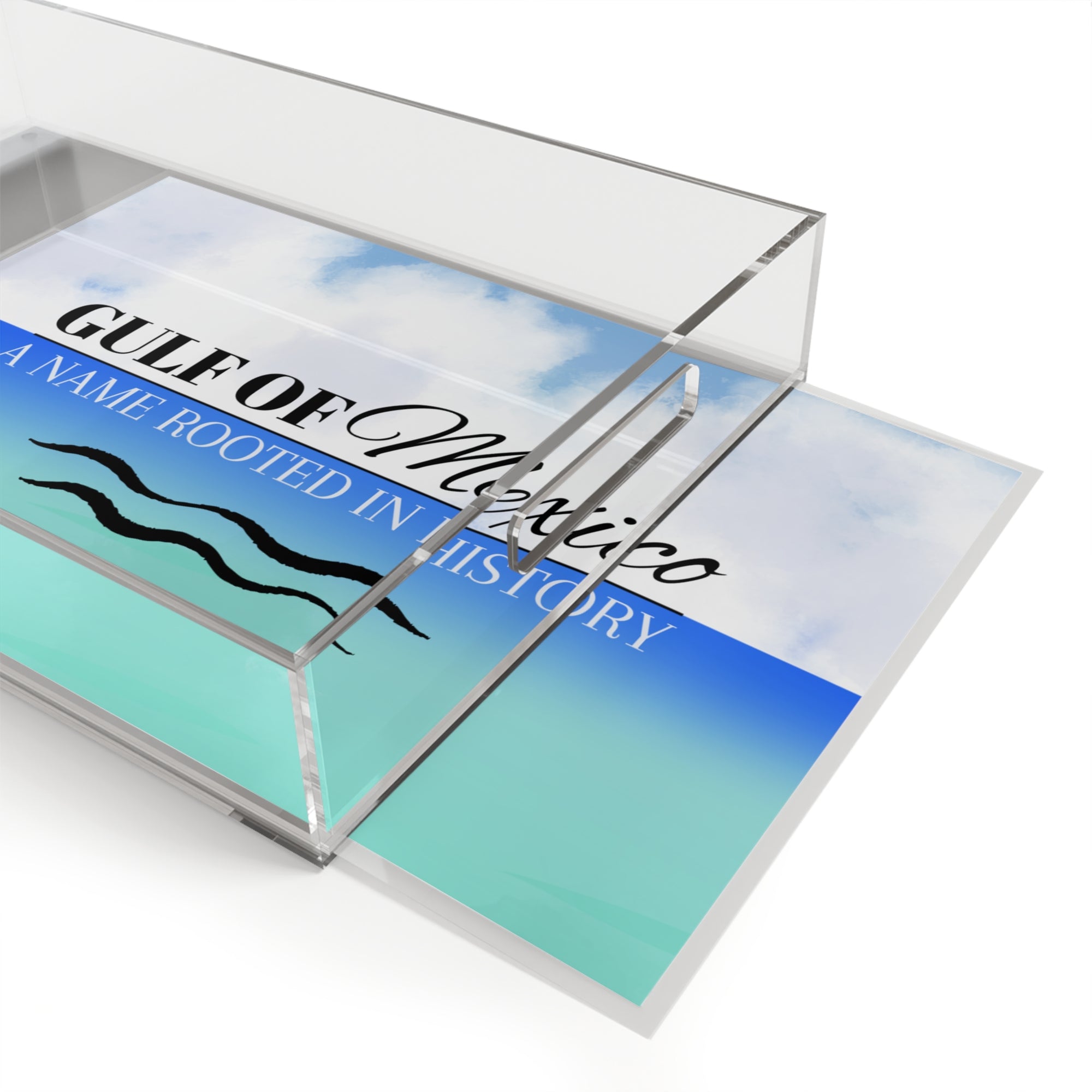 Gulf of Mexico Acrylic Serving Tray