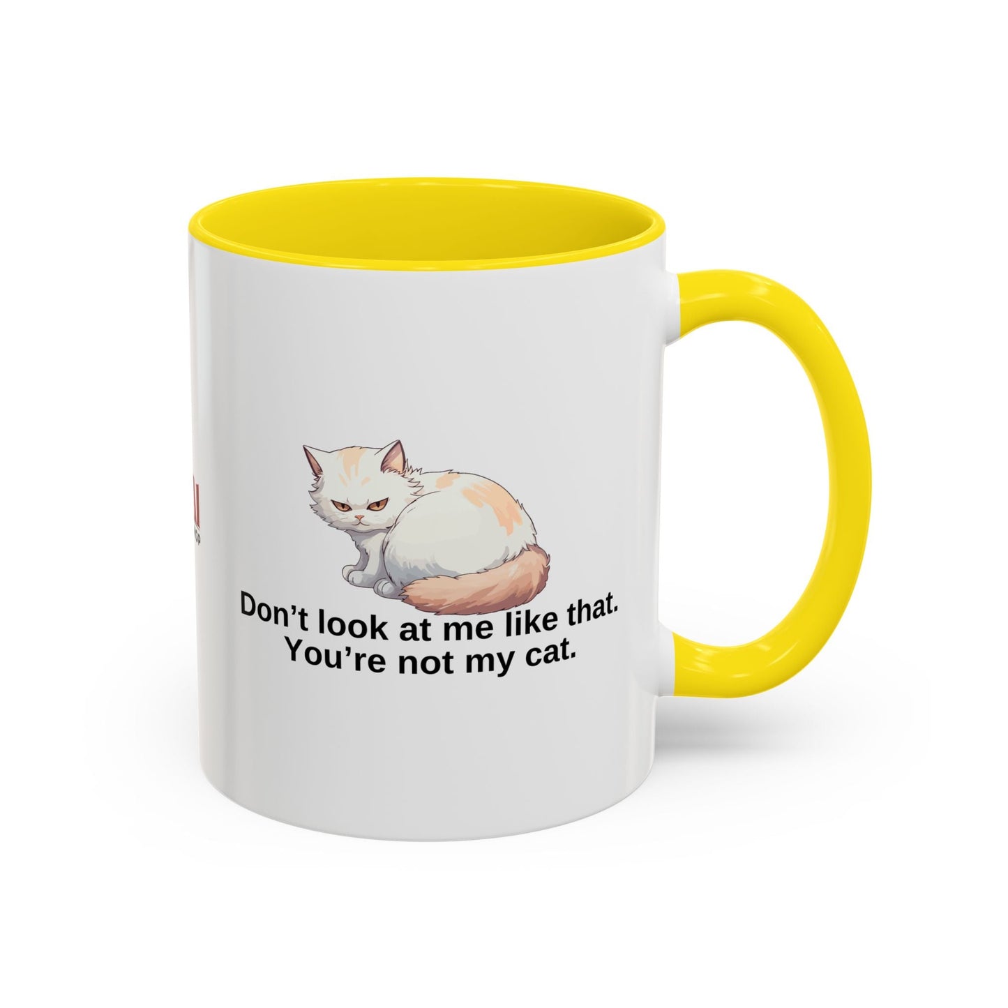 Humorous Cat Lover's Coffee Mug - 11/15oz Accent Mug Printify