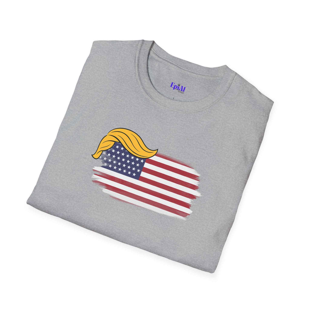 Swoop & Stripes Parody Tee – Unisex Soft Cotton T-Shirt