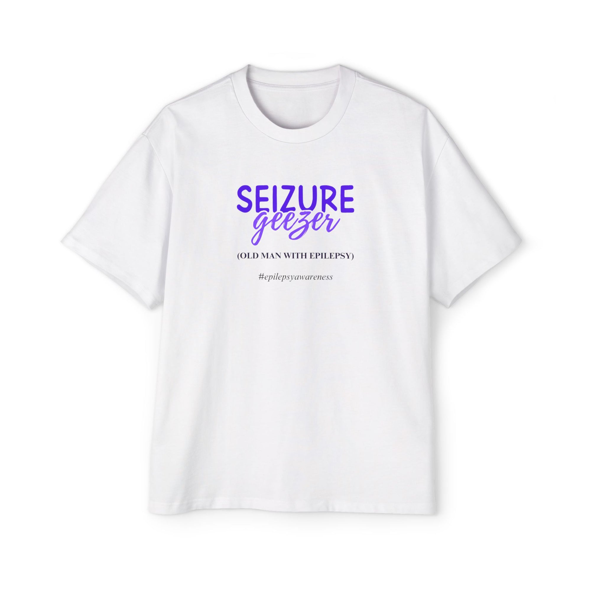 Seizure Awareness Oversized Tee for Seizure Geezers