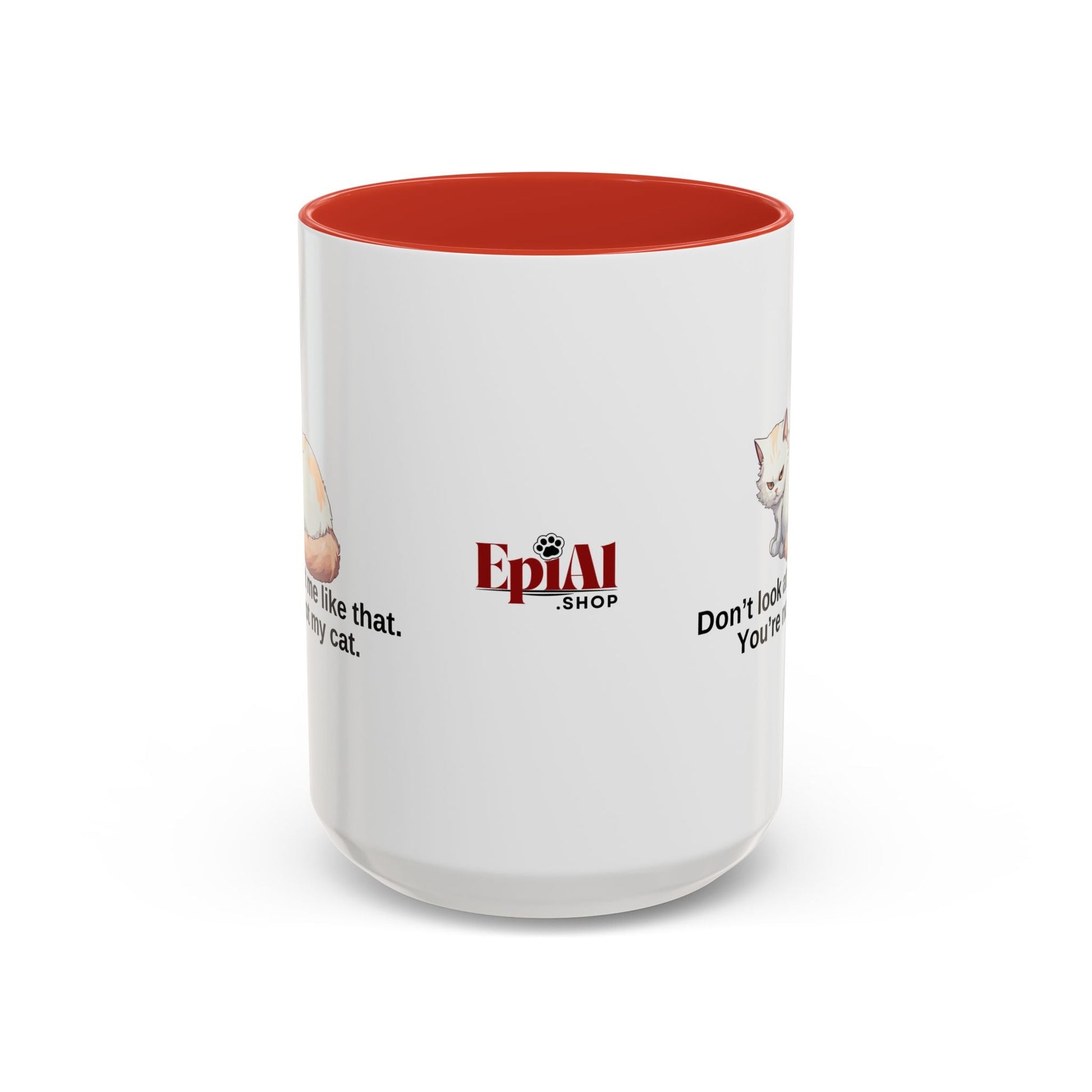 Humorous Cat Lover's Coffee Mug - 11/15oz Accent Mug Printify