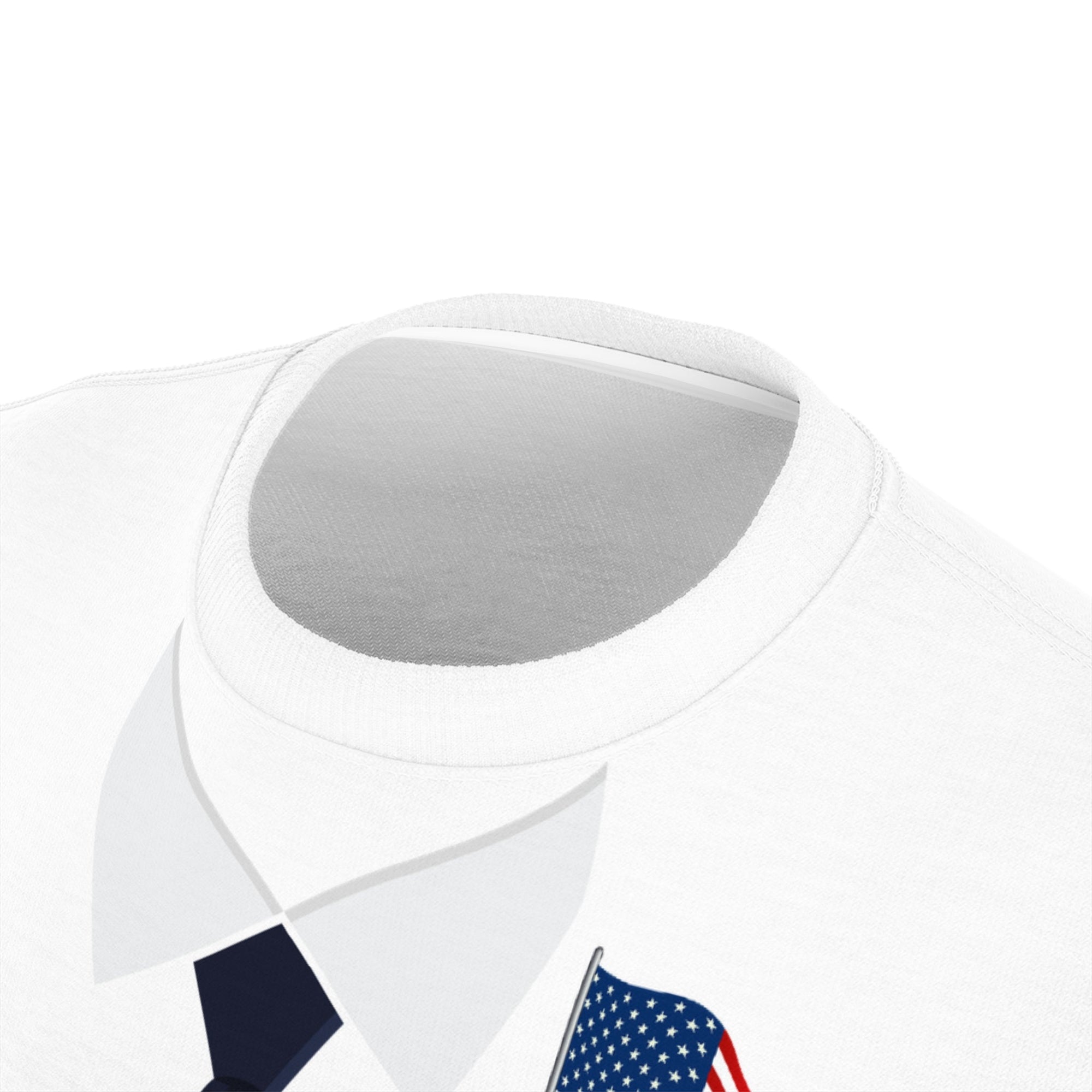 My White House Visit Shirt with American Flag Design Printify