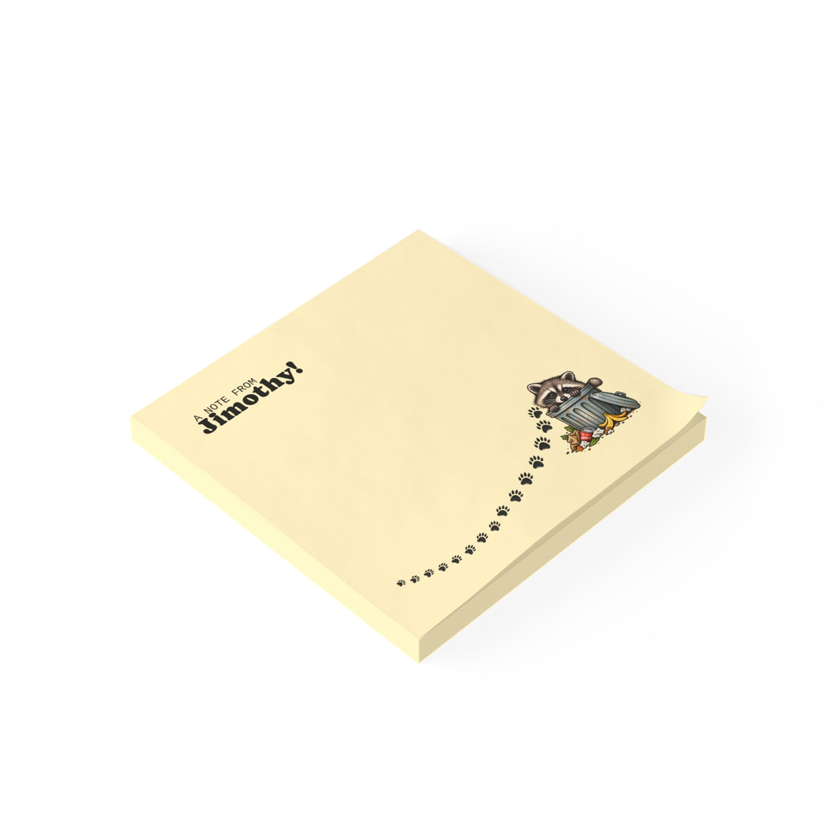 A Note From Jimothy Raccoon Post-it® Notes