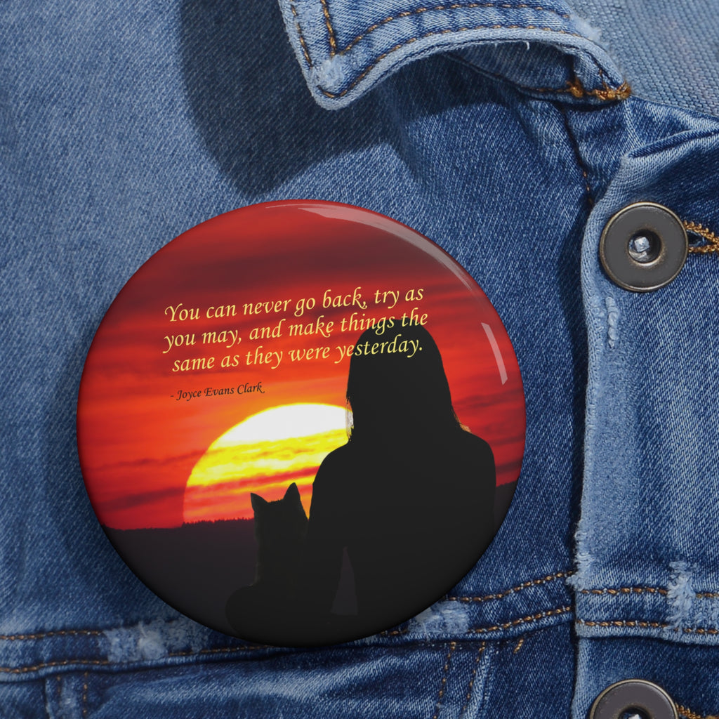 Photo depicting the ​Try As You May Custom Pin Buttons from EpiAl's Shop.