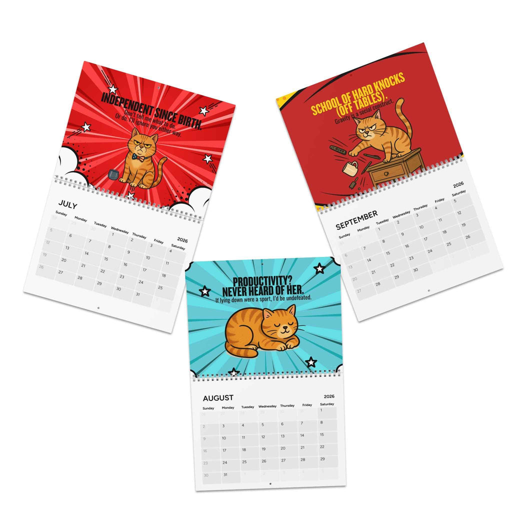 Catsplaining the Year – 2026 Funny Cat Calendar | EpilepticAL
