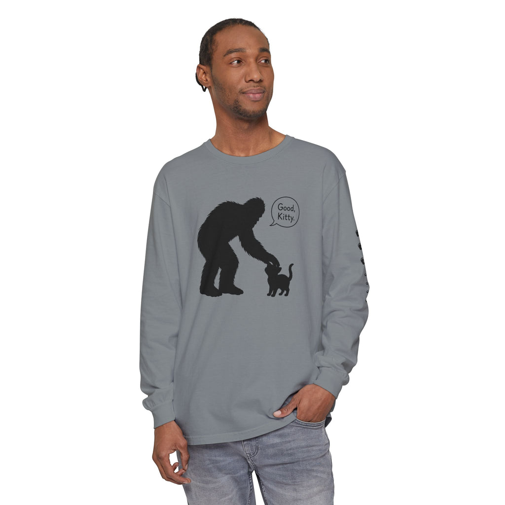 Bigfoot & Kitty “Good, Kitty.” Long Sleeve Shirt