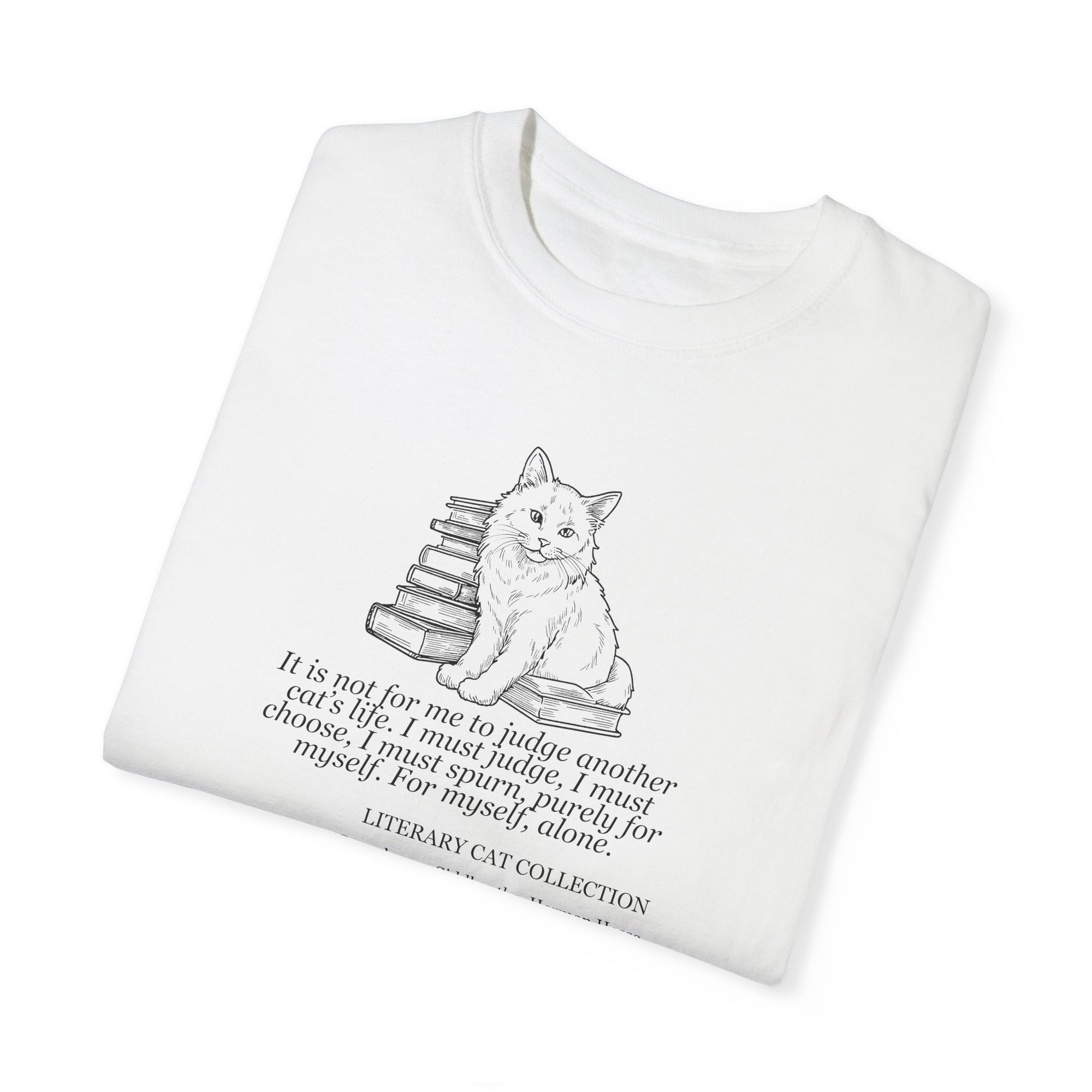 Literary Cat Unisex T-Shirt - Siddhartha