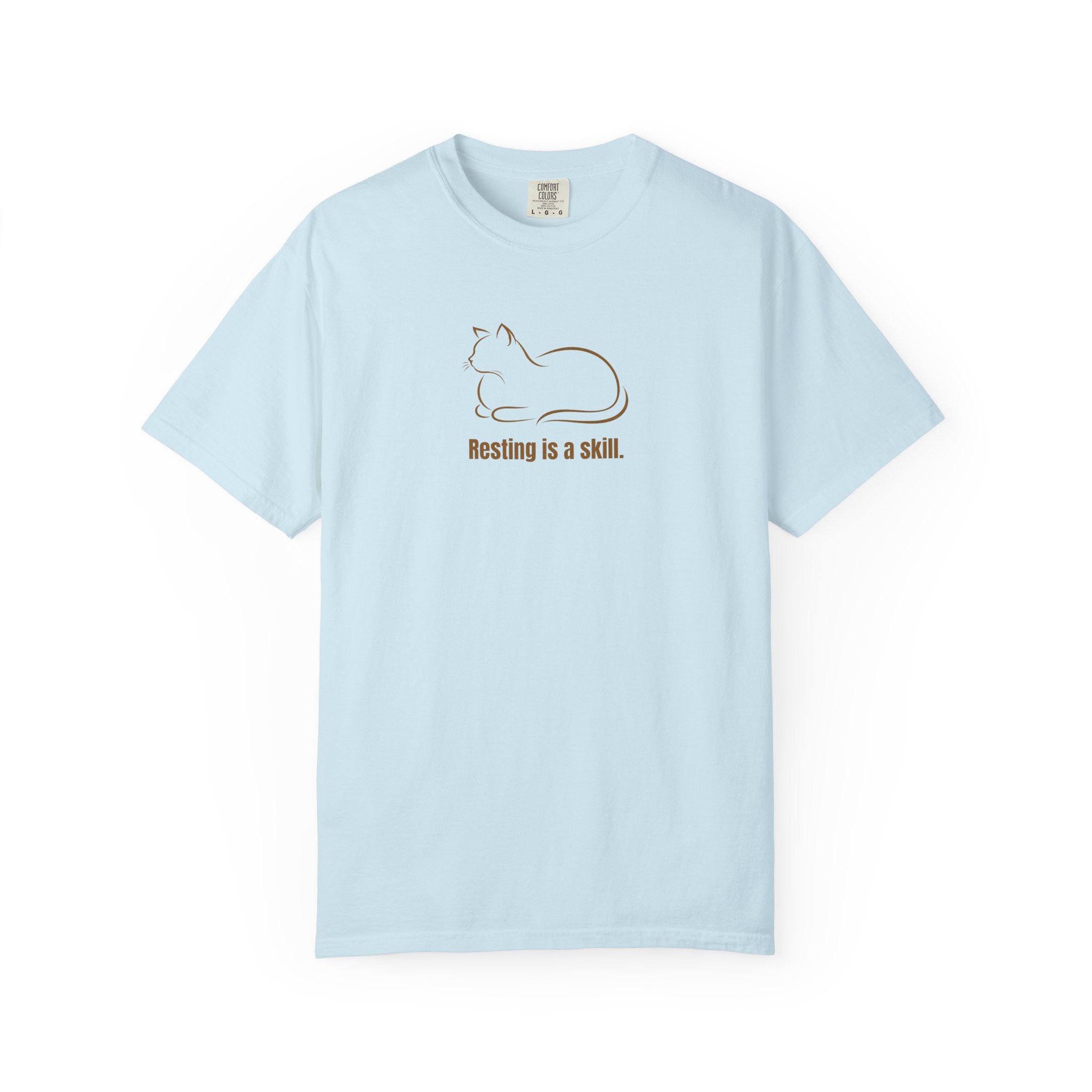 Resting Is a Skill Cat T-Shirt