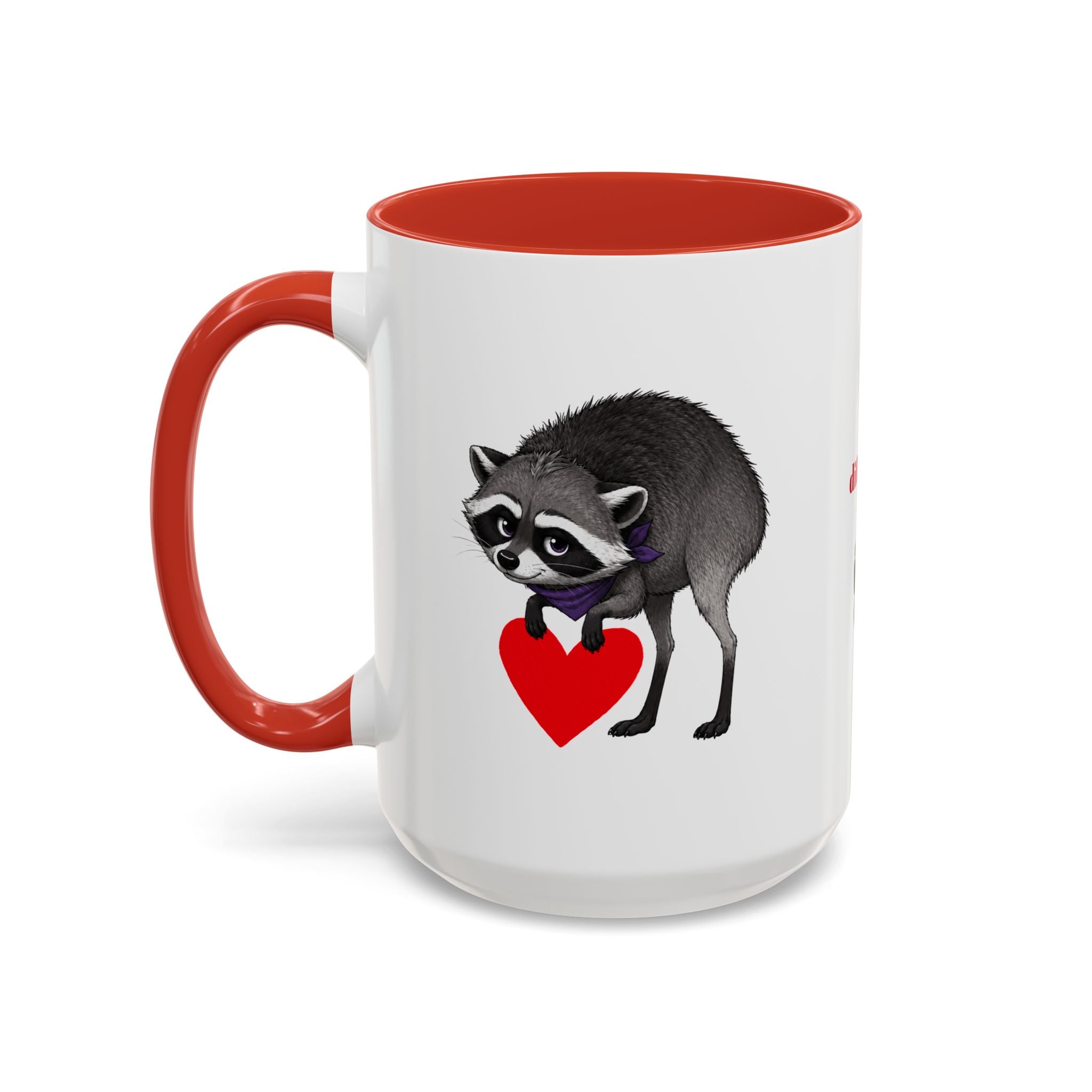 Jimothy “Be Different” Raccoon Mug