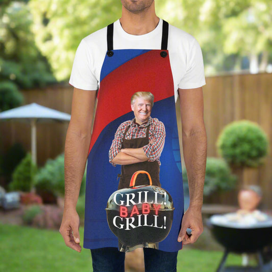 Trump Grill Baby Grill Apron