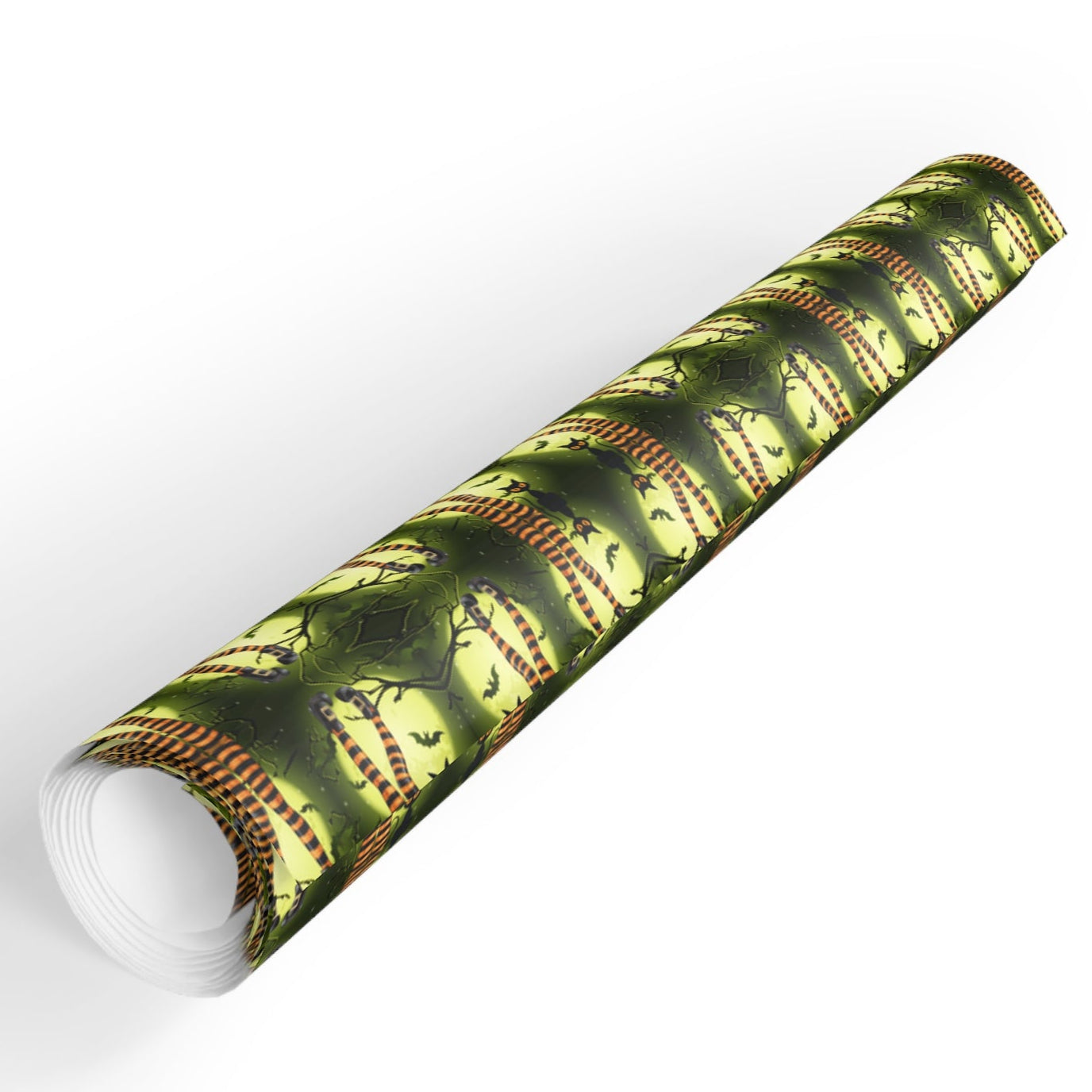 Halloween Cat Lady Gift Wrapping Paper Roll