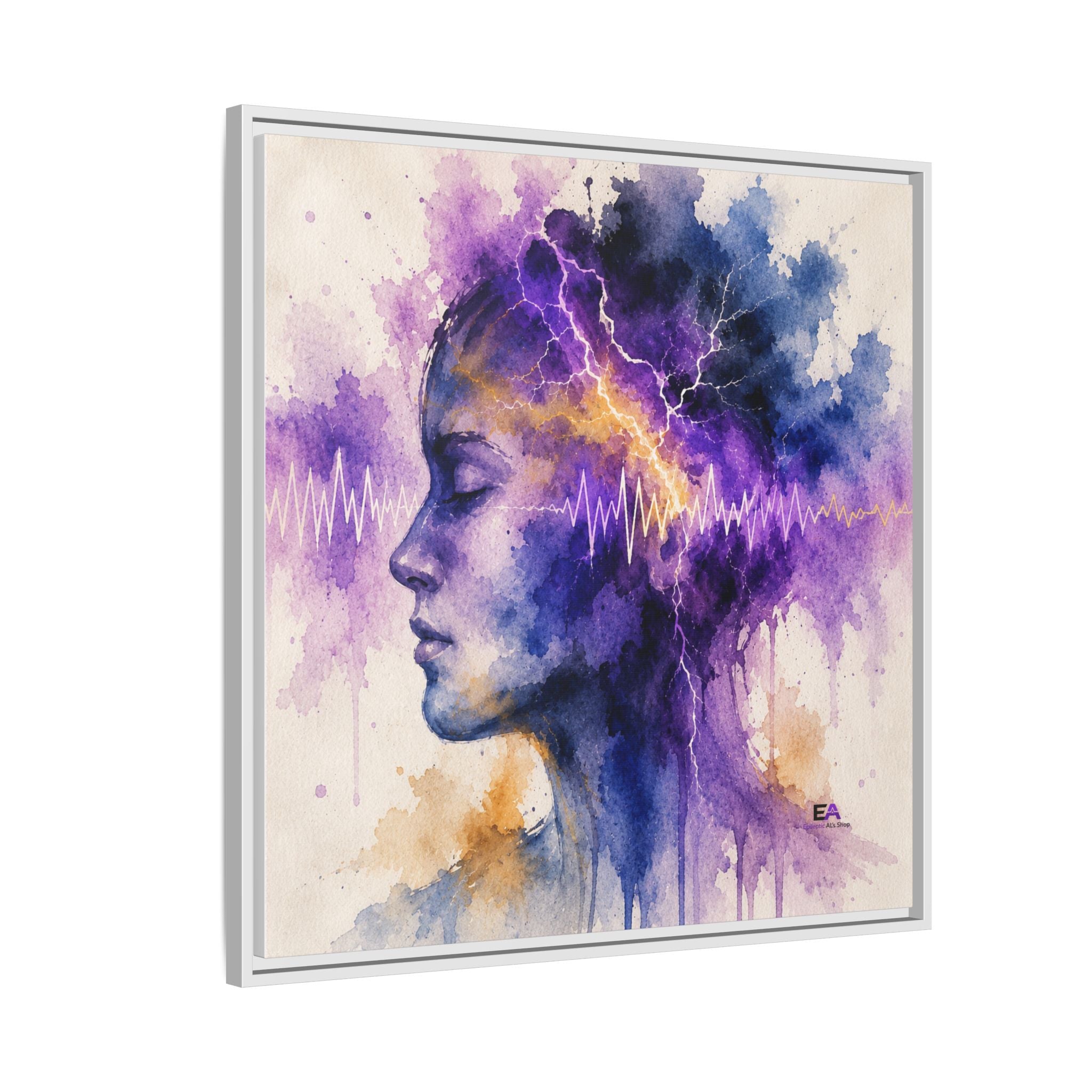The Space Between Sparks | Canvas Wall Art for Home