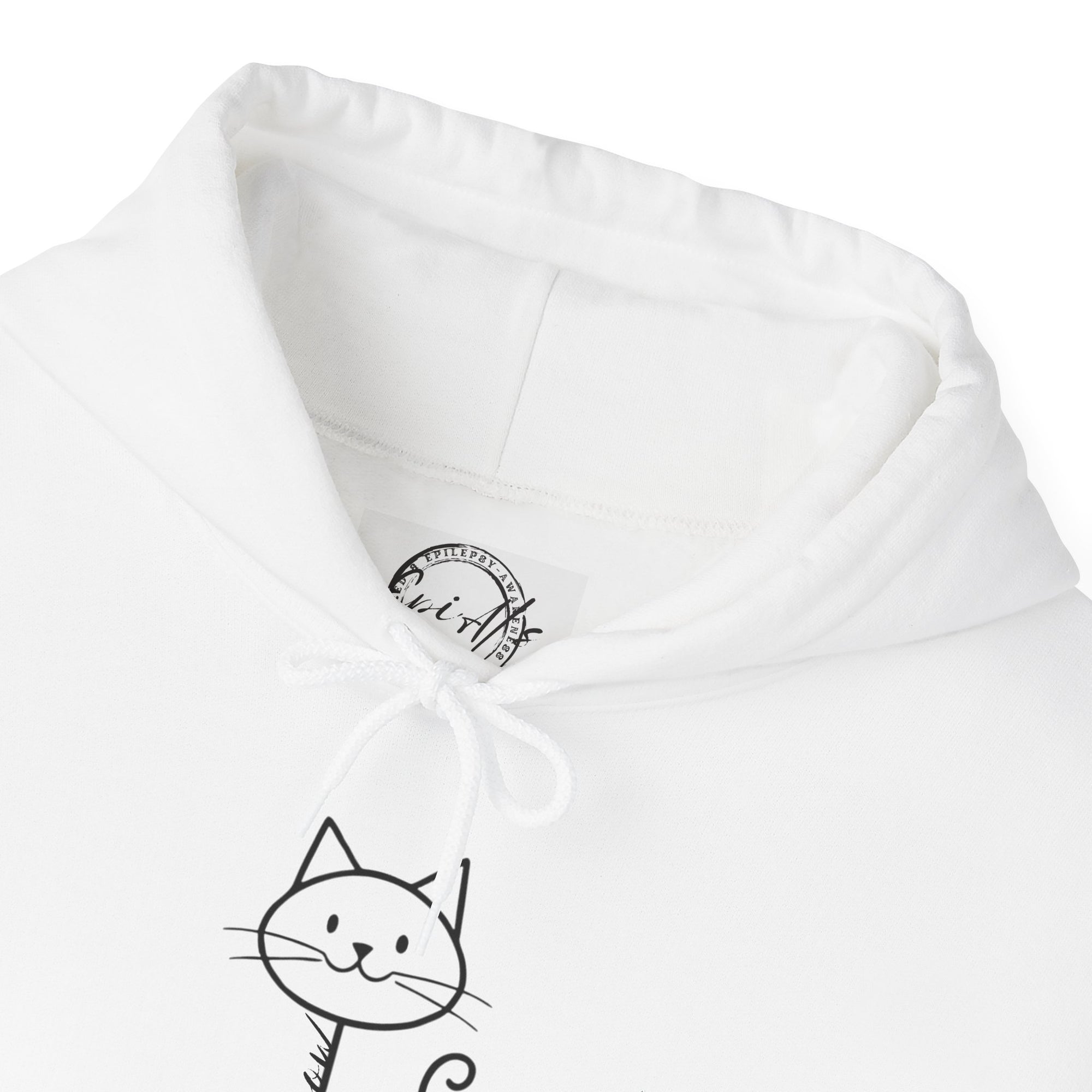 Cozy Stick Cat Lover Hoodie