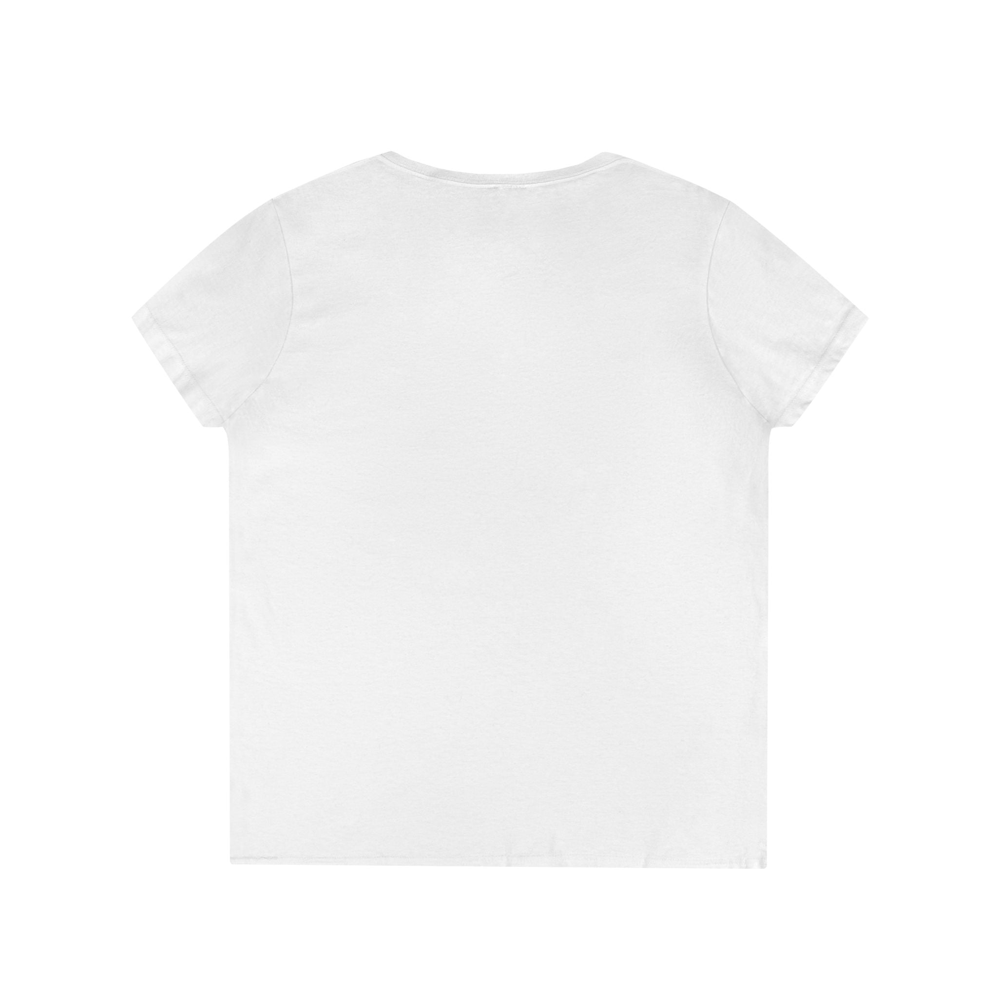 She Left a Trail of Rhinestones V-Neck T-Shirt