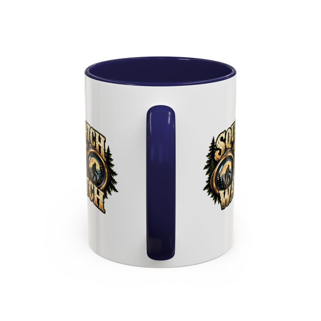 Squatch Watch Bigfoot Mug | Two-Tone Sasquatch Coffee Cup (11oz/15oz)