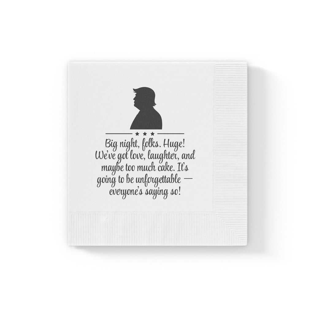 Tremendous Anniversary Celebration Party Napkins – Parody Décor