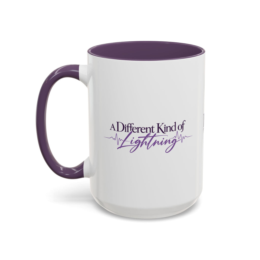 A Different Kind of Lightning | Epilepsy Awareness Two-Tone Coffee Mug (11oz/15oz)