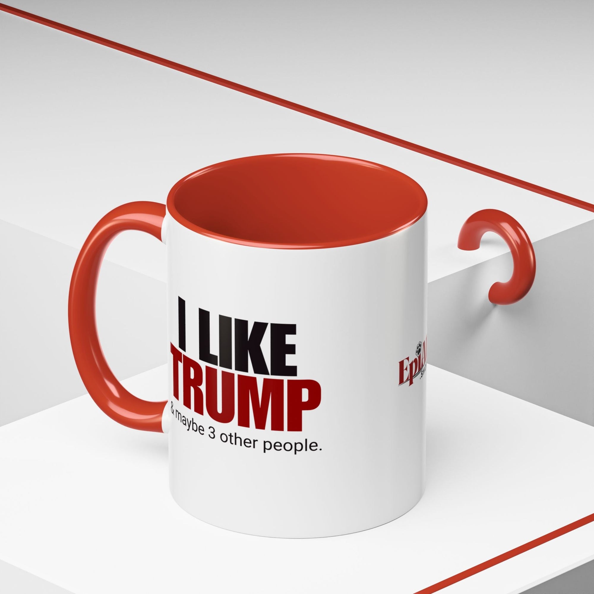 I Like Trump Accent Coffee Mug - 11oz & 15oz | Fun Political Gift for Fans Printify