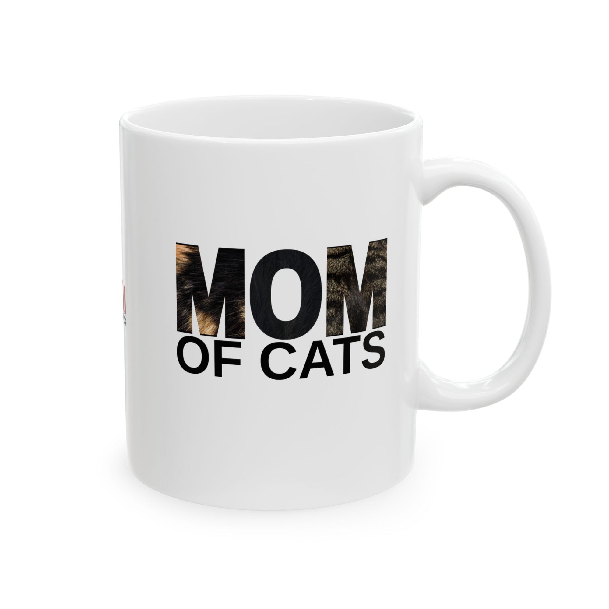 Mom of Cats Ceramic Mug - Perfect Gift for Cat Lovers