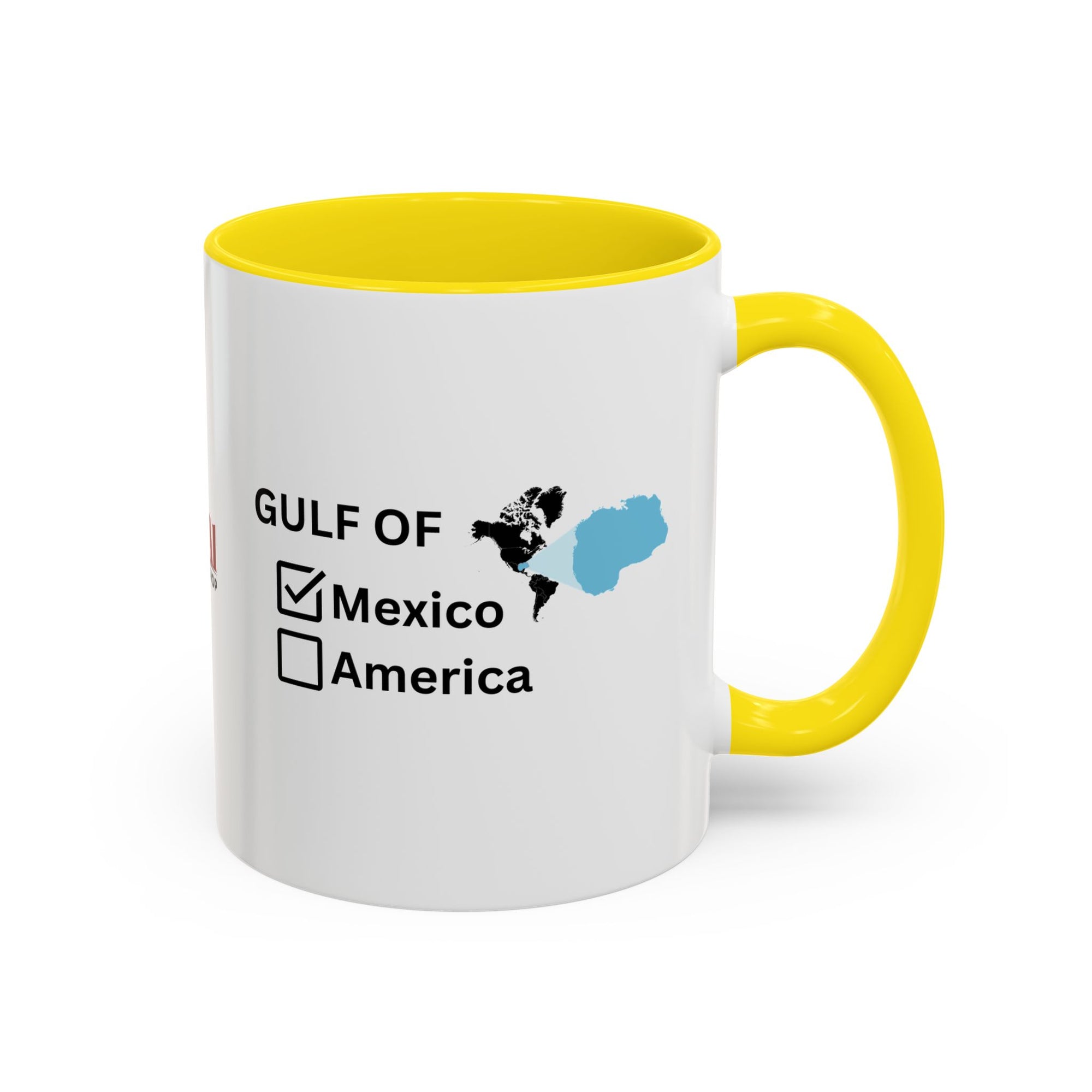 Gulf of Mexico Checkbox Accent Coffee Mug