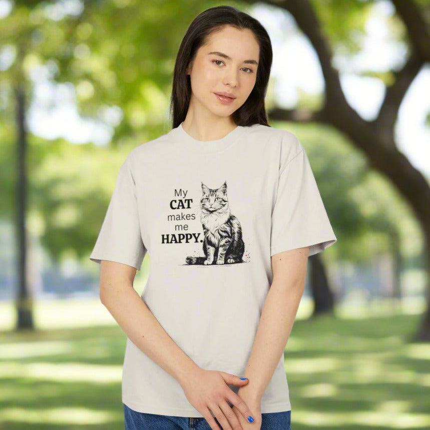 Cat Lover's Unisex Heavy Faded Tee