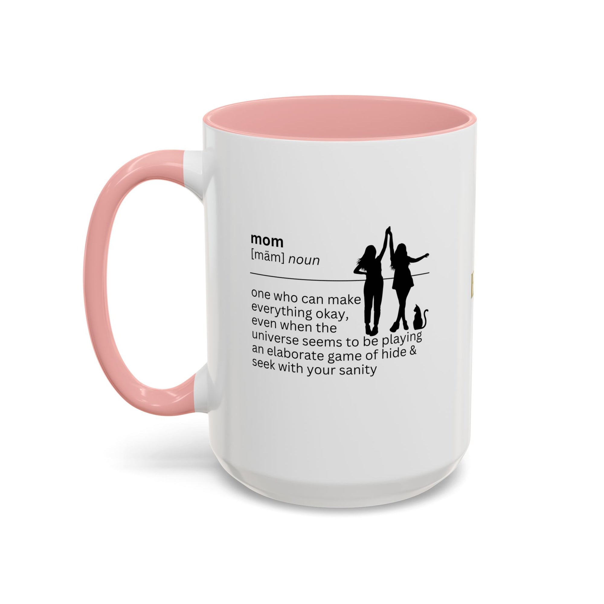 Mom Okay Accent Coffee Mug - Perfect Gift for Moms