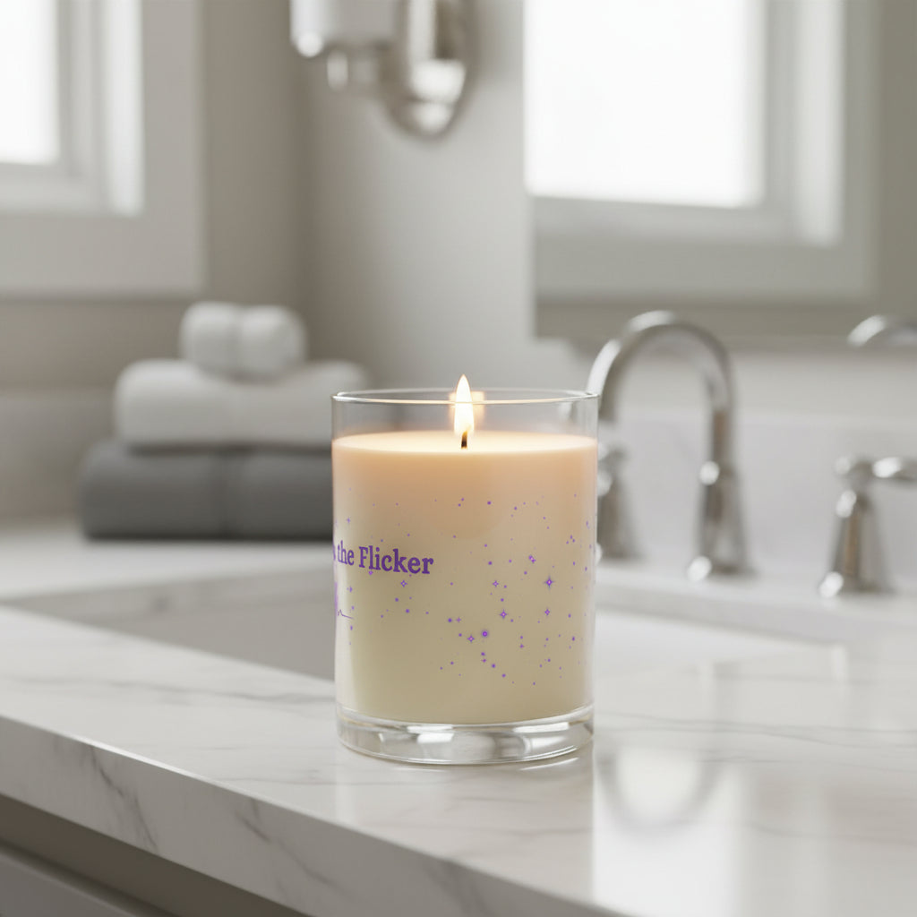 Steady Through the Flicker Candle – Neurostrong Epilepsy Awareness Soy Candle
