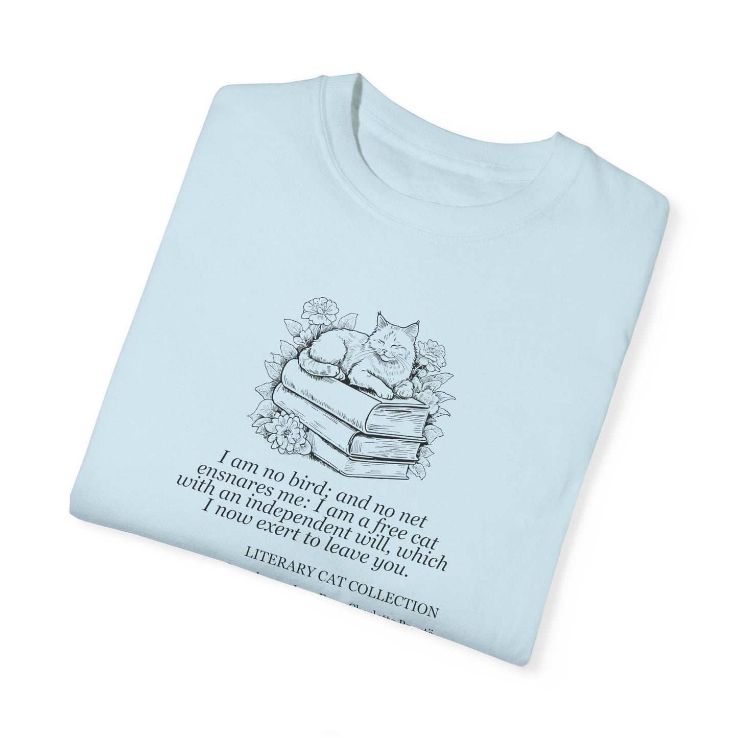 Literary Cat Unisex T-Shirt - Jane Eyre
