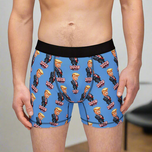 Men's Political Boxers - '2028 Election' Design