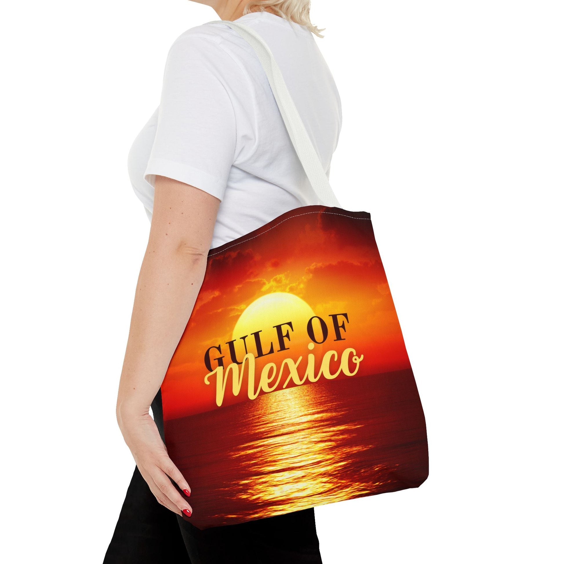 Gulf of Mexico Sunset Tote Bag - Chic Beach Accessory Printify