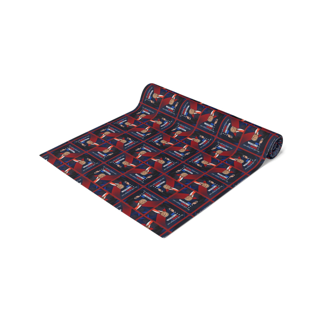 Trump Country Constitution God Table Runner