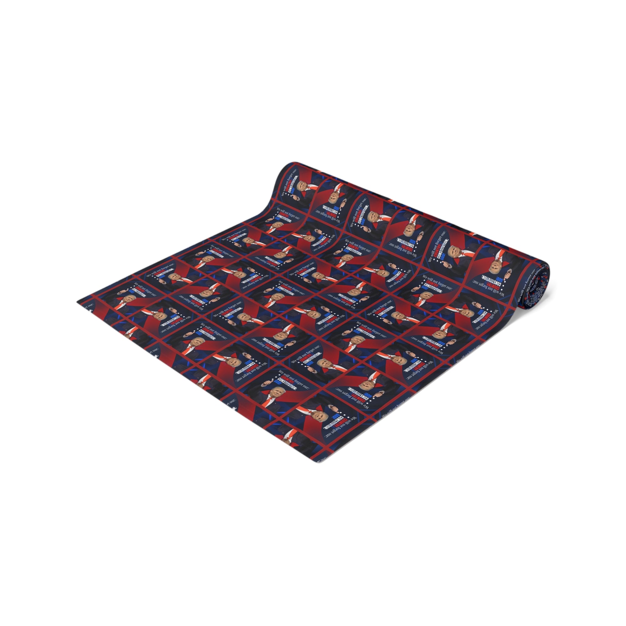 Trump Country Constitution God Table Runner