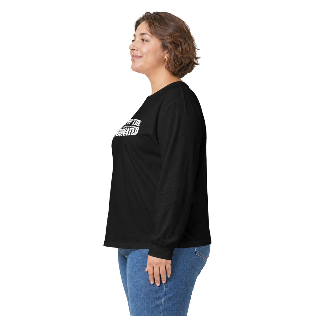 Home of the Opinionated Long Sleeve T-Shirt | Patriotic Humor & Free Speech Tee