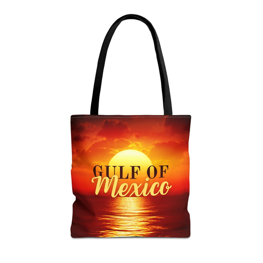 Gulf of Mexico Sunset Tote Bag - Chic Beach Accessory Printify