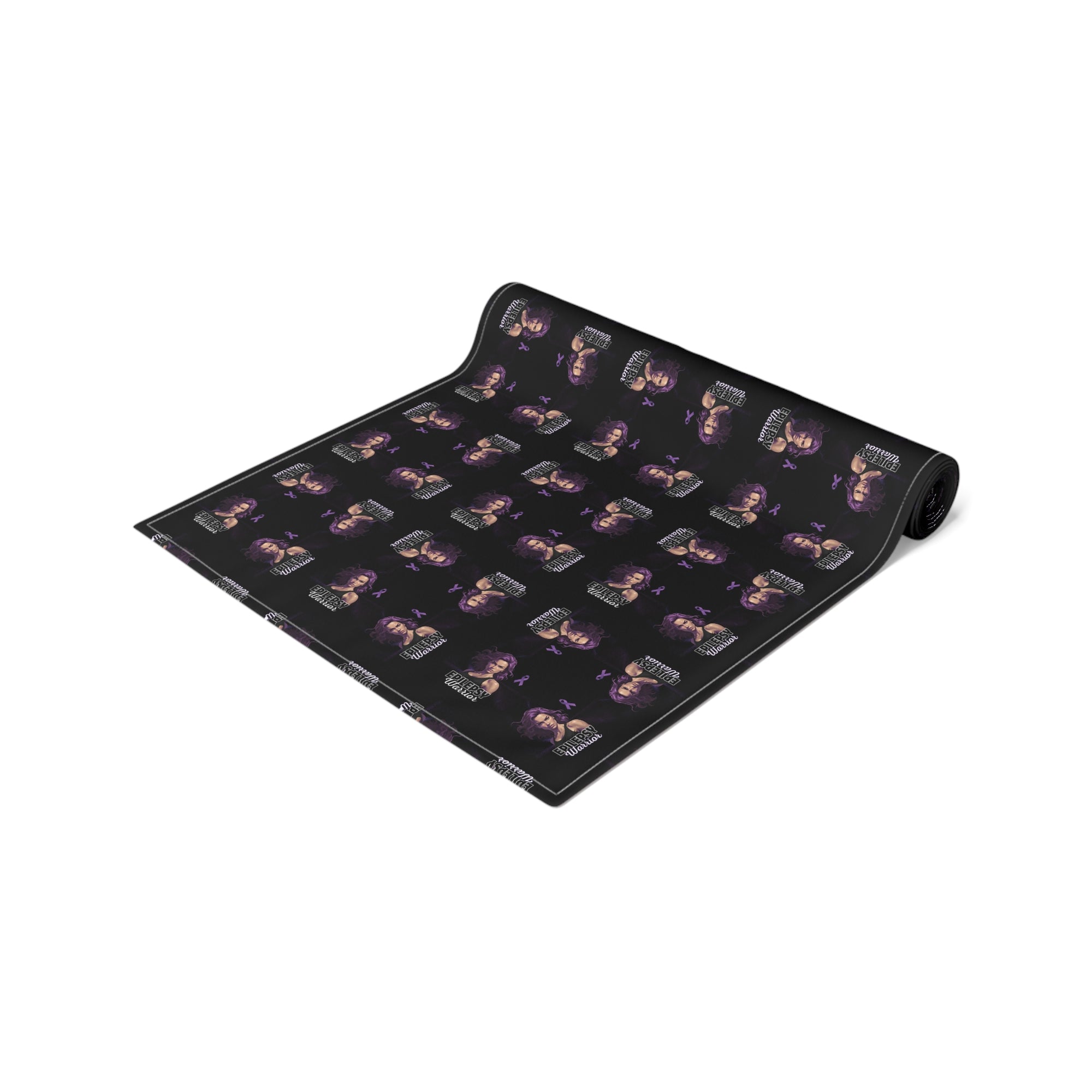 Epilepsy Warrior Woman Table Runner