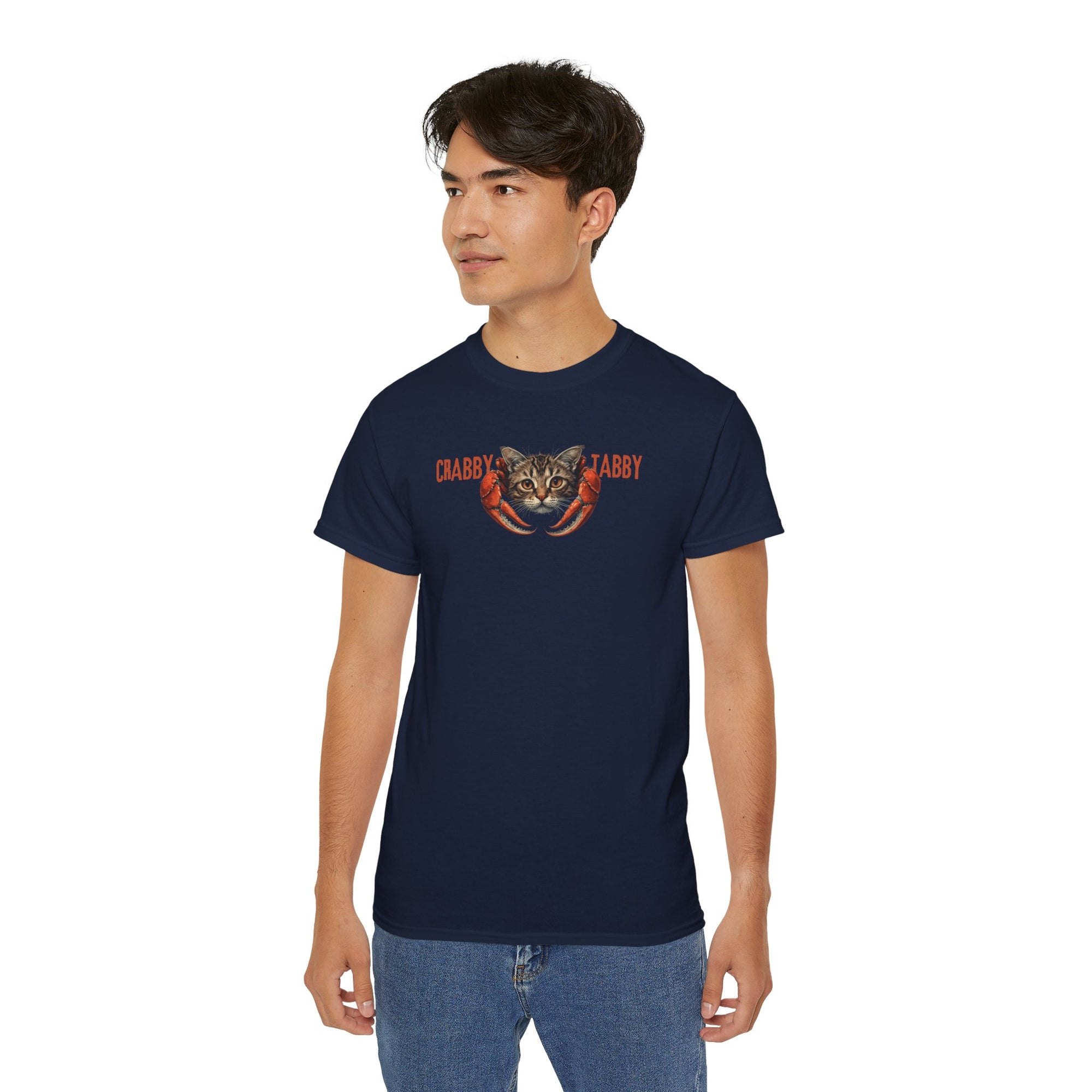 Crabby Tabby Cat Lover Unisex Tee