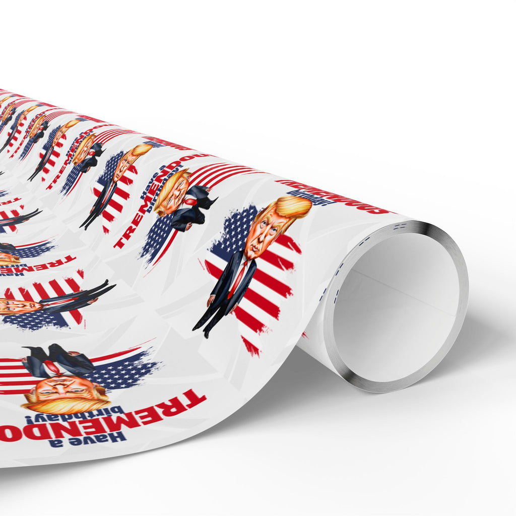 Trump Tremendous Birthday Gift Wrapping Paper