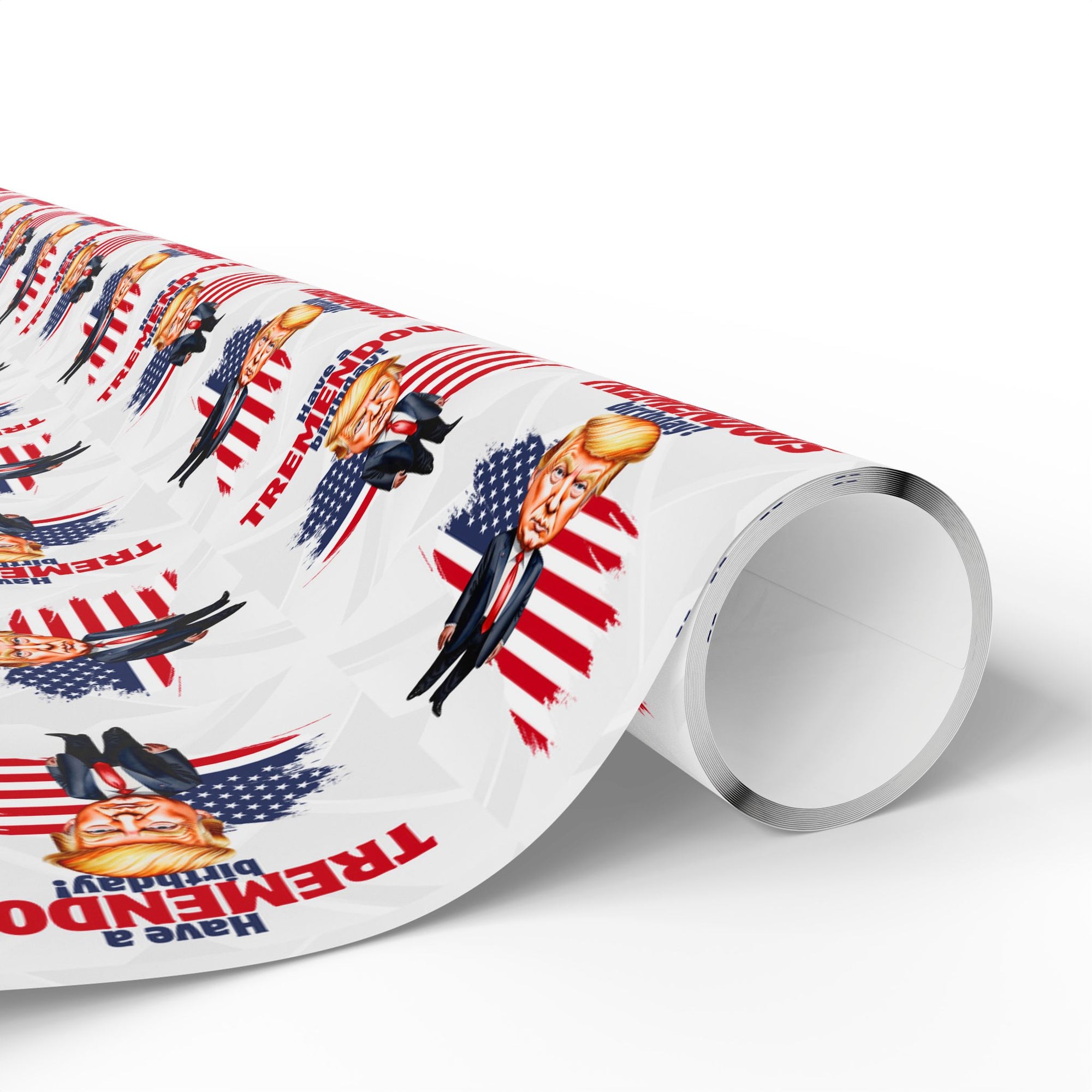 Trump Tremendous Birthday Gift Wrapping Paper