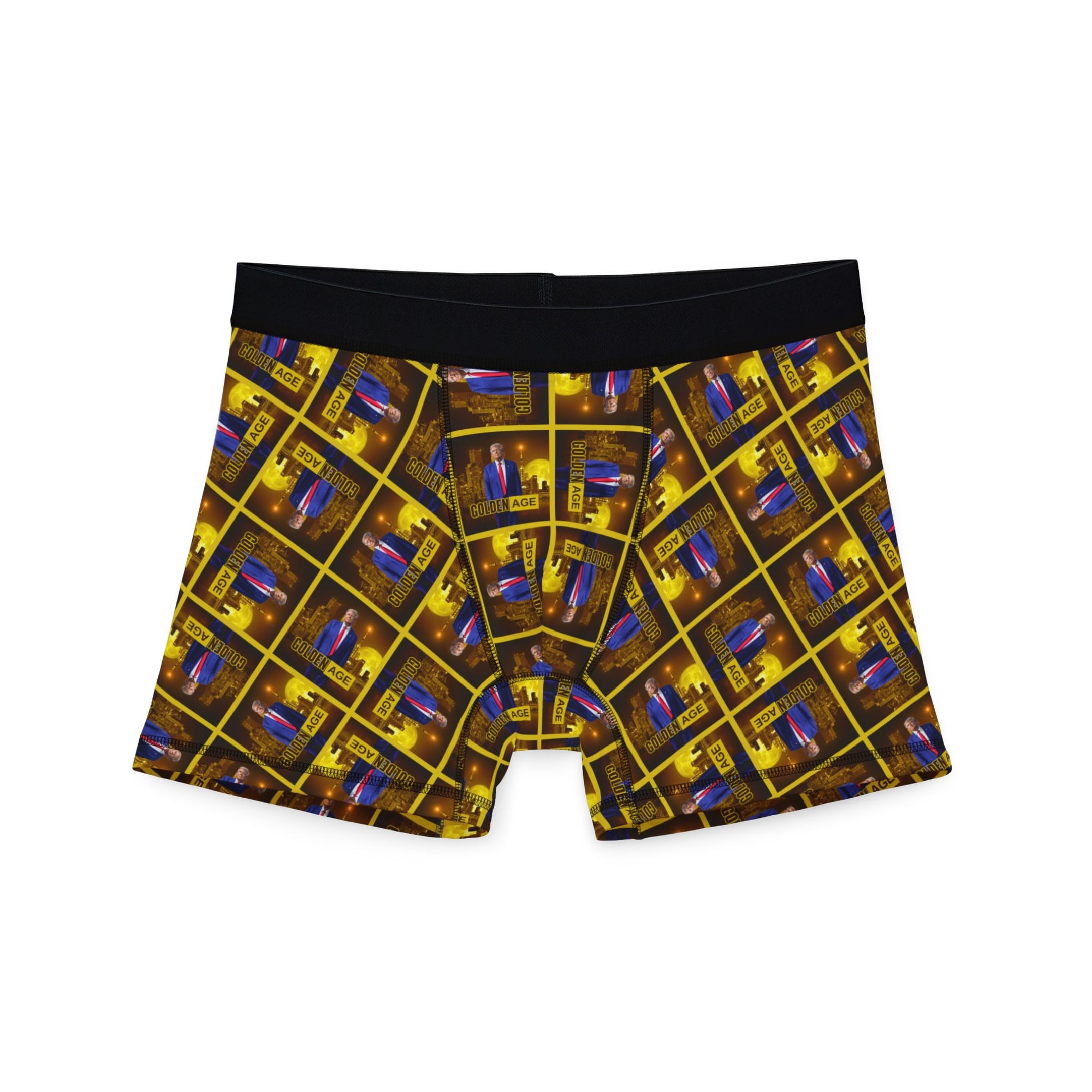 Trump Golden Age Pattern Men's Boxers