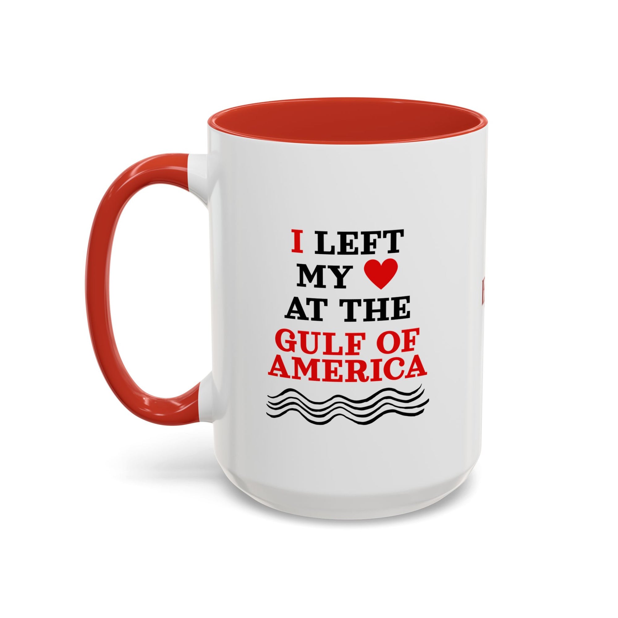 American Gulf Coffee Mug - I Left My Heart - 11oz & 15oz