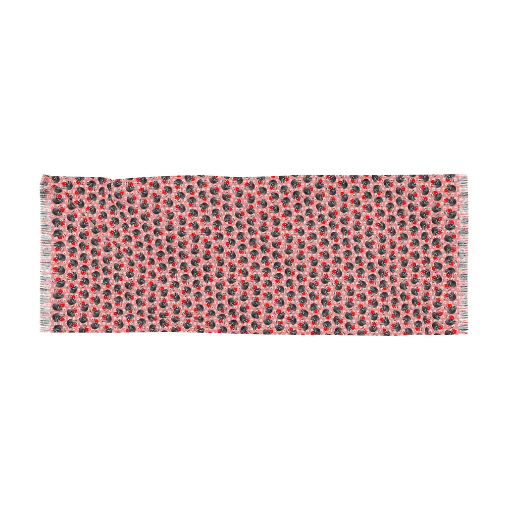 Jimothy the Raccoon Lightweight Scarf | Hearts & Paw Prints