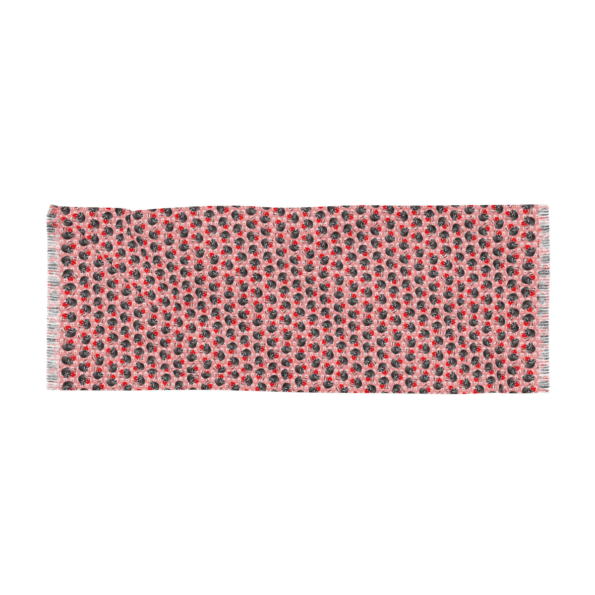 Jimothy the Raccoon Lightweight Scarf | Hearts & Paw Prints