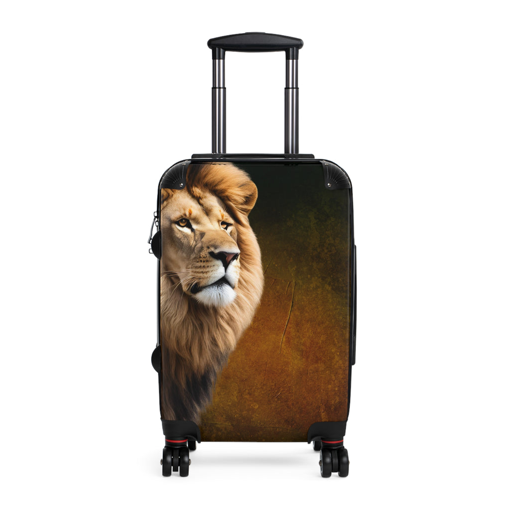 Travel Roaring Lion Suitcase - Stylish Luggage for Adventurers
