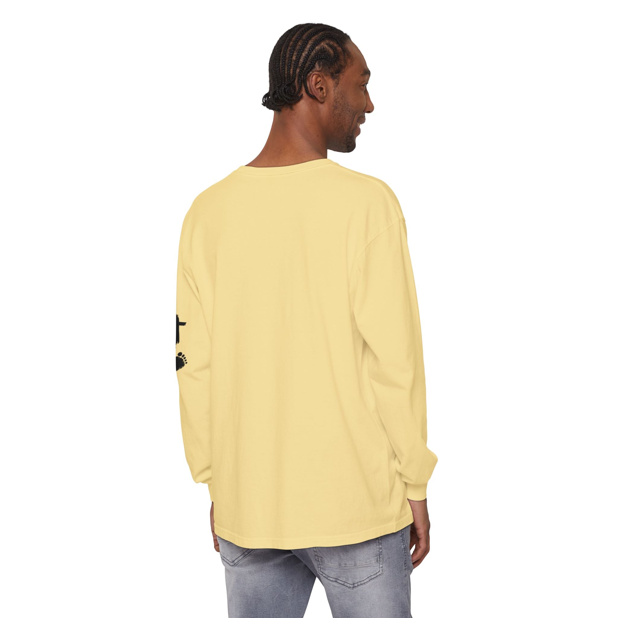 Jesus Loves You. Bigfoot’s Undecided. Long Sleeve Shirt