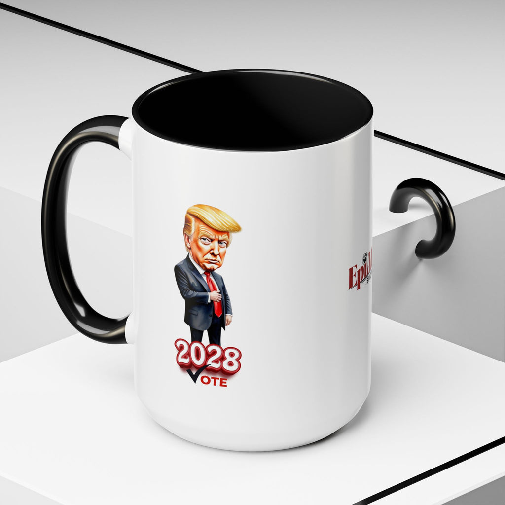 Political Themed Coffee Mug | 2028 Vote Design | Unique Gift for Supporters