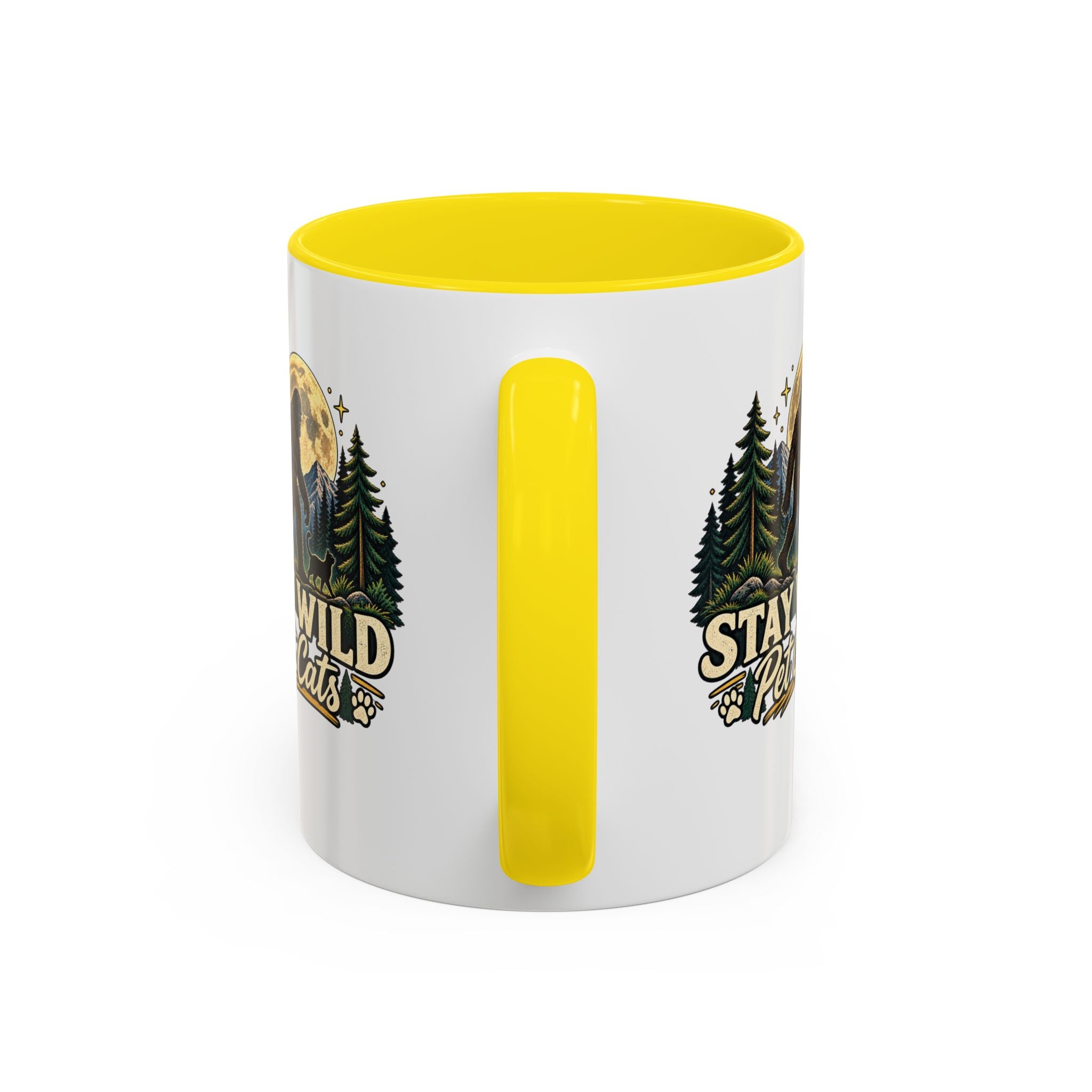 Stay Wild Pet Cats Sasquatch Accent Mug