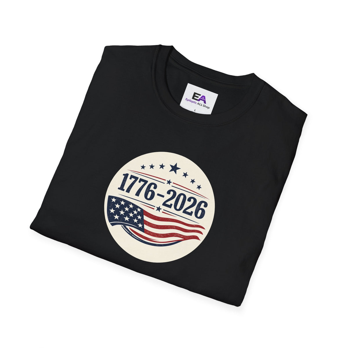 1776–2026 Patriotic T-Shirt | Vintage Americana USA Anniversary Tee - Clothing, Unisex, T-Shirts - EpiAl's Shop
